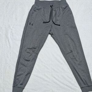 Under Armour Sweatpants Joggers Gray Pockets Medium